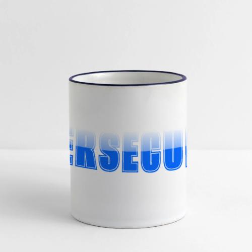 Cybersecurity Word Art Design - Panoramic Mug