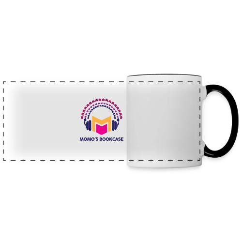 Momo's Bookcase Logo - Panoramic Mug