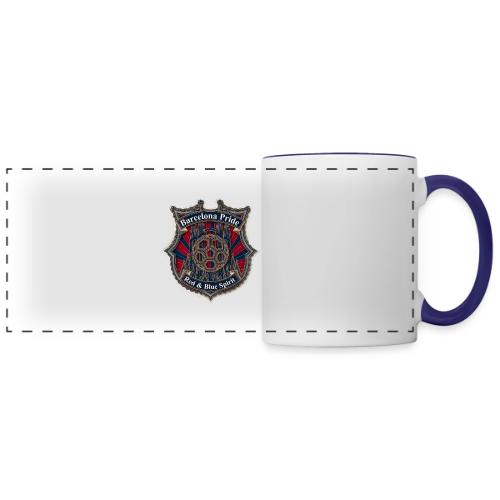 Barcelona Scarlet Pride T Shirt, Soccer City Gift - Panoramic Mug