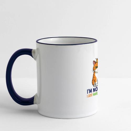 I'm Not Bossy, I Just Have Better Ideas | Cute Cat - Panoramic Mug