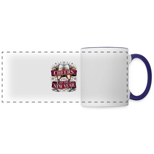 New Year's Champagne T-Shirt - Panoramic Mug