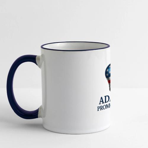 Adams promotions American flag metallic light bulb - Panoramic Mug