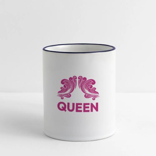 Queenlisse™ Signature Crown T-Shirt – Elegant - Panoramic Mug