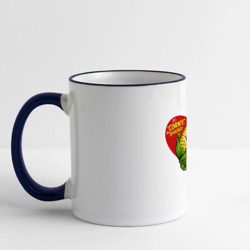 Corny Valentine T-Shirt - Panoramic Mug