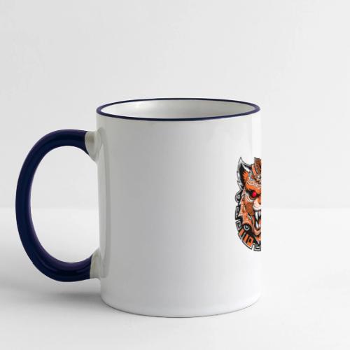 Tribal Demon Wolf Mask - Panoramic Mug
