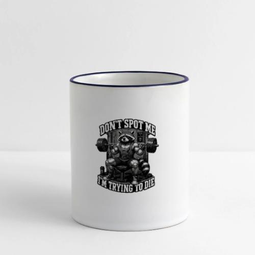 Raccoon Lifter Don’t Spot Me - Panoramic Mug