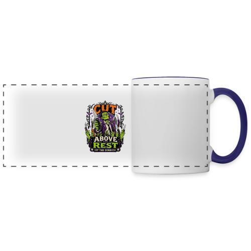 Cut Above The Rest Zombie Pocket Knife Halloween - Panoramic Mug