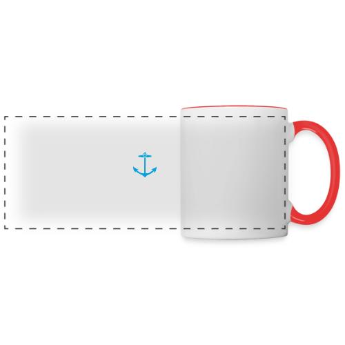 M B Logo White Stars Branded - Panoramic Mug
