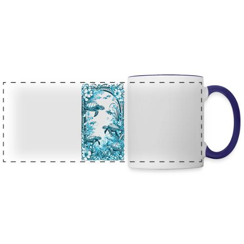 Sea Turtle Forest - Panoramic Mug