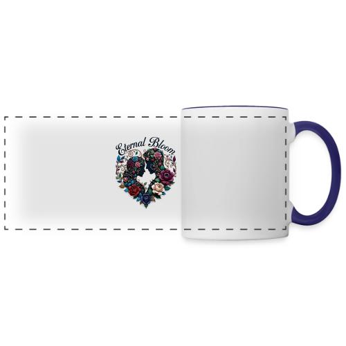 Eternal Bloom Embrace T-Shirt - Panoramic Mug