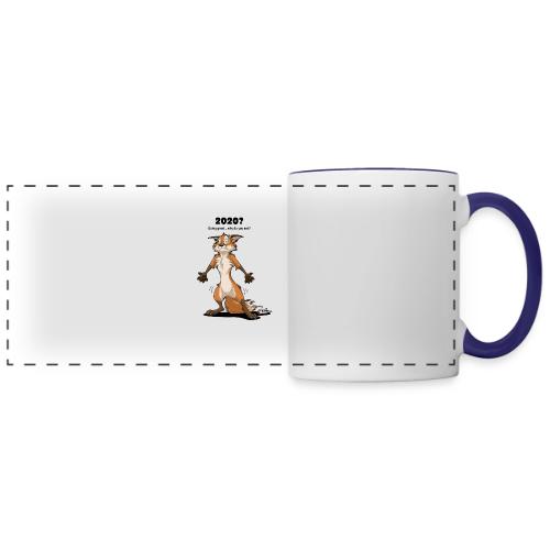2020? Going great... (for bright backgrounds) - Panoramic Mug