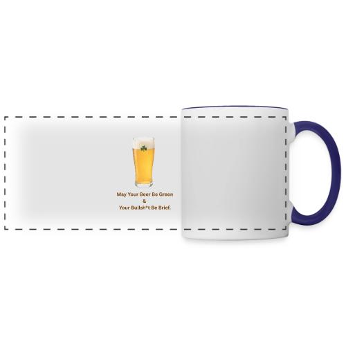 May Your Beer Be Green T-Shirt | Funny St. Patrick - Panoramic Mug
