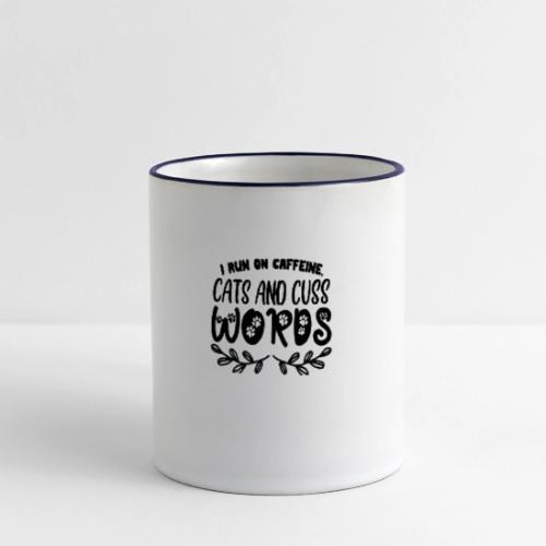 cats and cuss words - Panoramic Mug