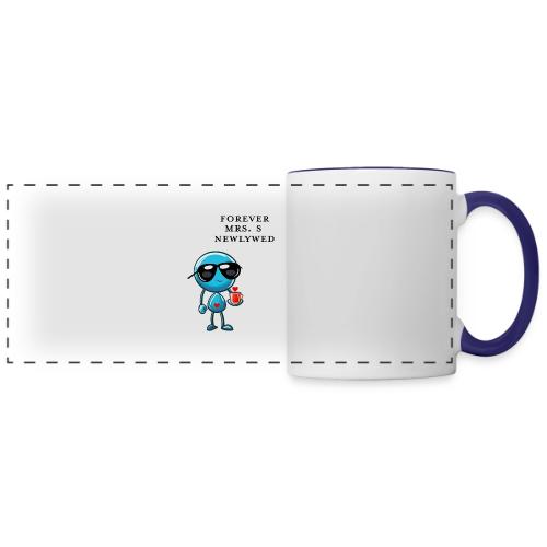 Mrs S Forever Newlywed - Panoramic Mug