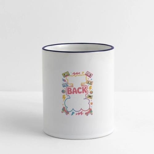 Retro 90s Take Me Back Graphic Art - Panoramic Mug