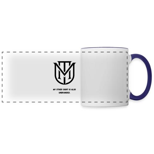 My Other Shirt Is Also Unbranded T-Shirt | Quiet L - Panoramic Mug