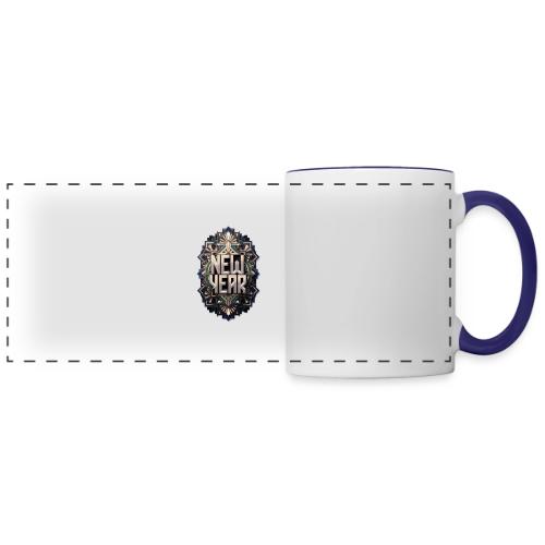 Evergreen New Year T-Shirt - Panoramic Mug