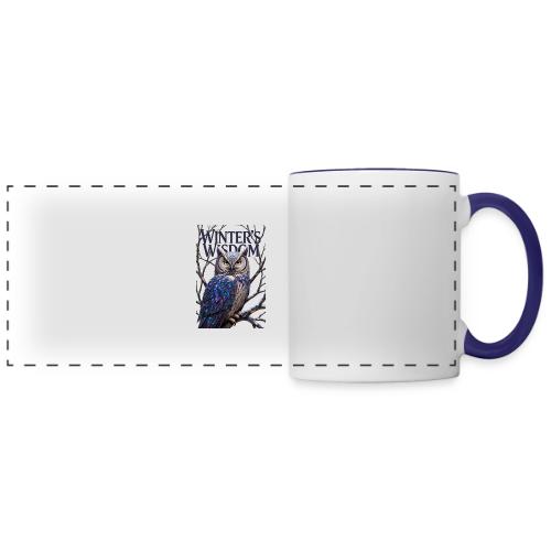 Crystalized Forest Owl T-Shirt - Panoramic Mug