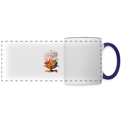Snack Dealer Extraordinaire Tee, Mum Gift - Panoramic Mug