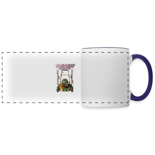 Lawn Care Gladiator T Shirt - Panoramic Mug