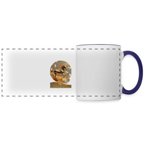 Year of the Horse Abundance T Shirt, Lunar NY Gift - Panoramic Mug