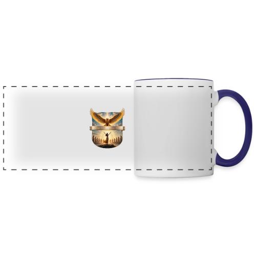 Women’s Day Eagle Matriarch T Shirt,, Gift for Mom - Panoramic Mug