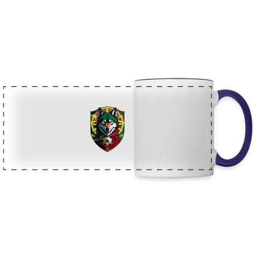 Portugal Iberian Wolf Soccer T Shirt,Football Gift - Panoramic Mug