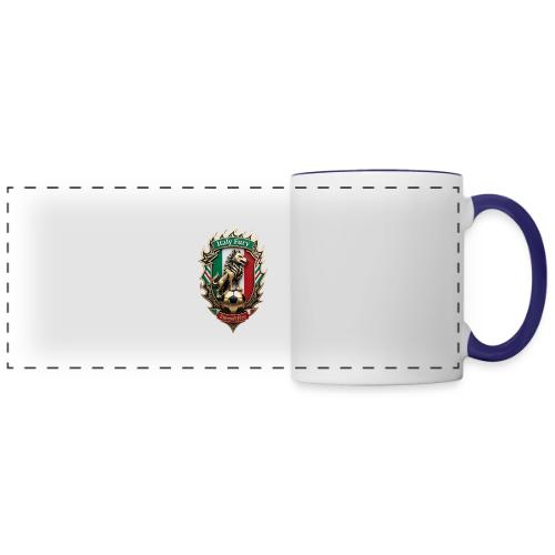 Italy Wolf Fury T-Shirt, Italian Flag Pride Gift - Panoramic Mug