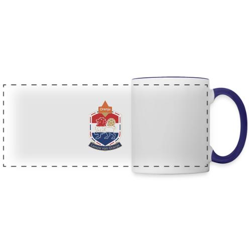 Netherlands Lion Crest T-Shirt, Dutch Badge Gift - Panoramic Mug
