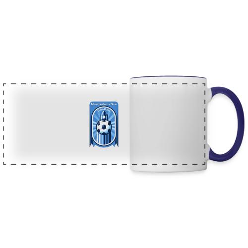Manchester is Blue Soccer City T Shirt, Apparel - Panoramic Mug