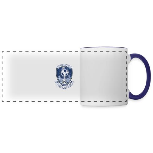 Iconic North London Soccer Emblem Art Print - Panoramic Mug