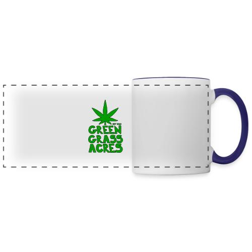 GreenGrassAcres Logo - Panoramic Mug