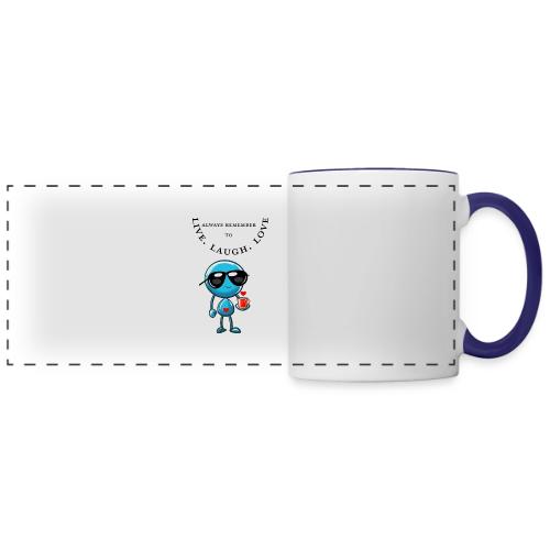 Always Remember to live laugh love - Panoramic Mug
