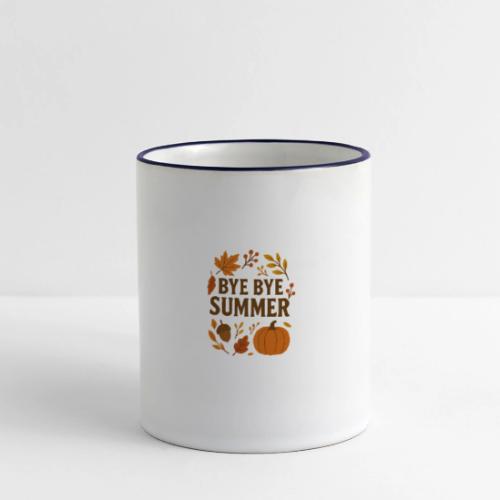 Bye Bye Summer - Panoramic Mug