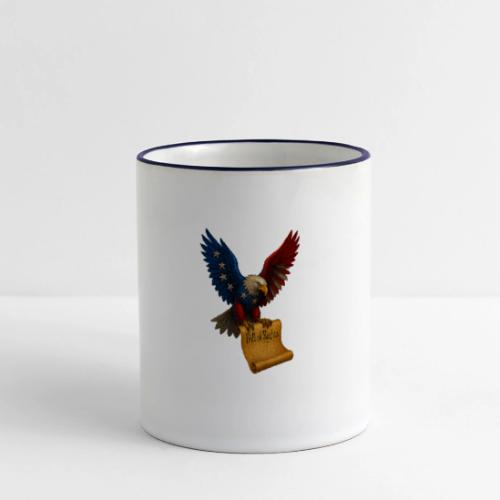 Bill of Rights Bald Eagle - Panoramic Mug
