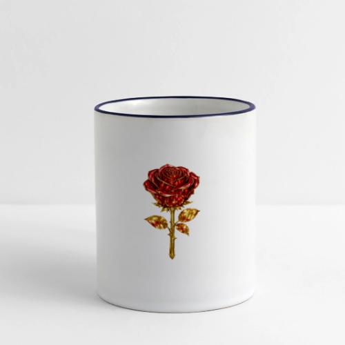 Golden Rose - Panoramic Mug