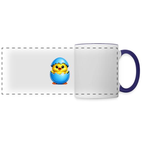 Easter Chick Blue - Panoramic Mug