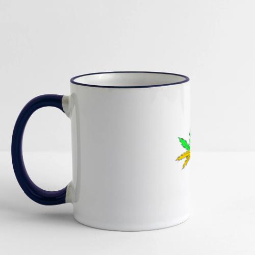 Rasta leaf - Panoramic Mug