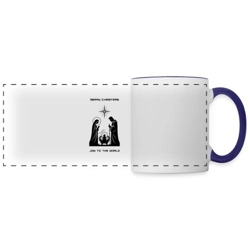 Joy to the World T-Shirt | Minimalist Nativity - Panoramic Mug