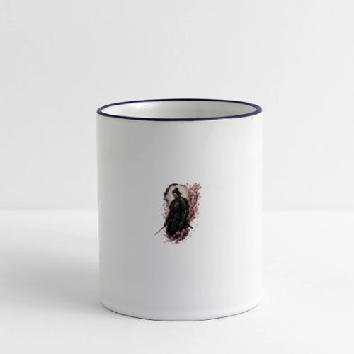 Samurai cherry blossoms - Panoramic Mug