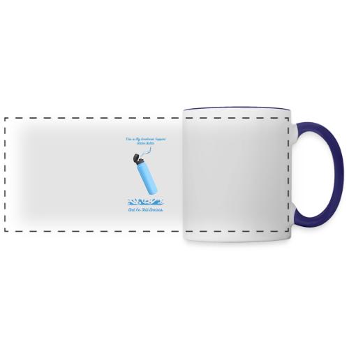 Emotional Support Water Bottle T-Shirt | Still Anx - Panoramic Mug