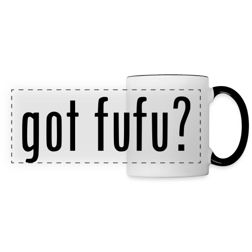 gotfufu-black - Panoramic Mug