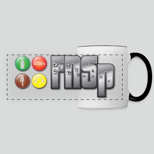 FNSp Bottletops logo design - Panoramic Mug