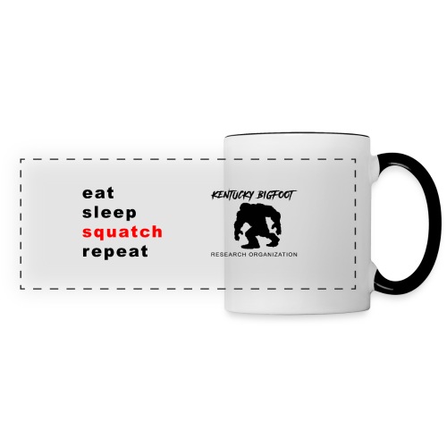 eat sleep logo - Panoramic Mug