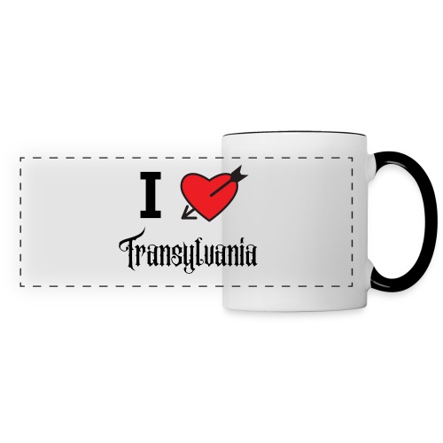 I love Transylvania - Panoramic Mug