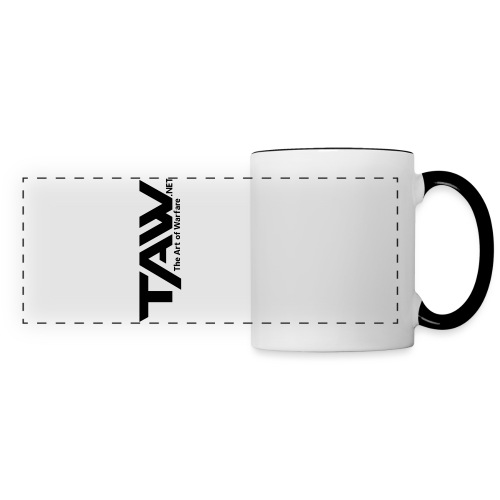 TAW Side Logo Black - Panoramic Mug