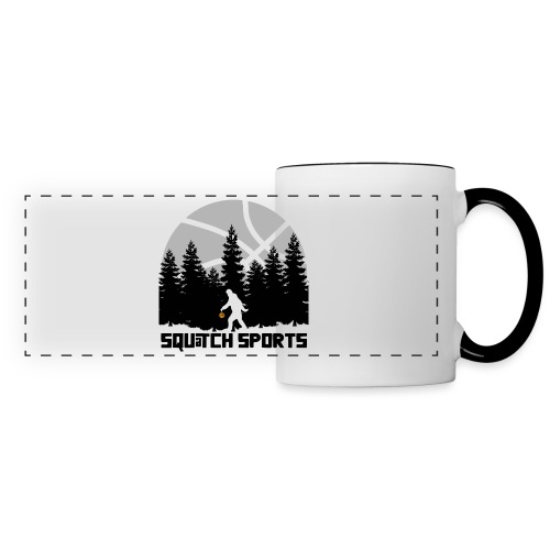 Squatch Scene Black - Panoramic Mug