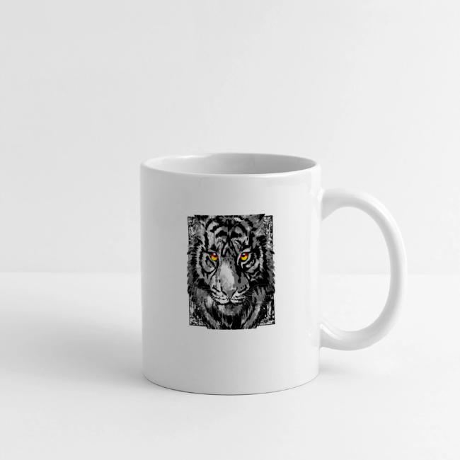 Tiger Head Portrait - Vintage Tiger Illustration