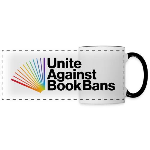 Unite Against Book Bans (Rainbow) - Panoramic Mug