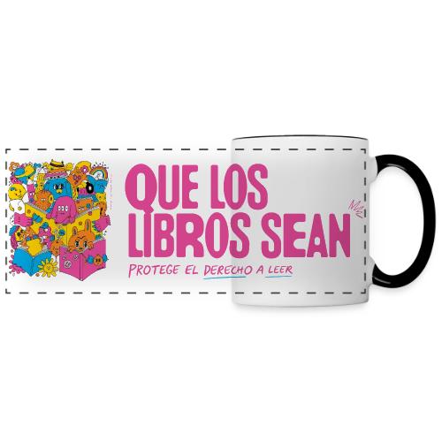 Let Books Be by Hyesu Lee (Spanish) - Panoramic Mug